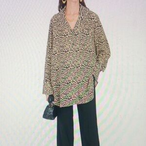 Nanushka printed buttondown